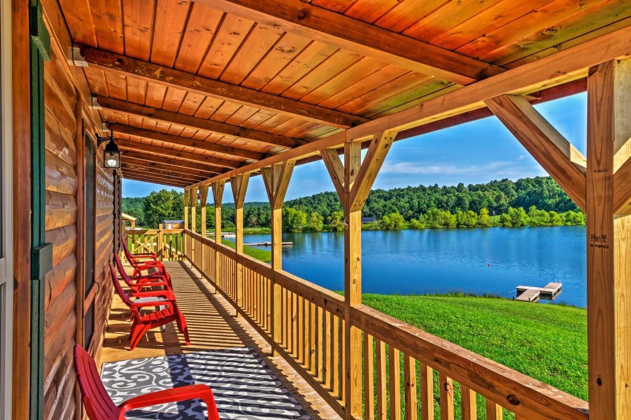 Вилла Cozy Lakefront Cabin With On-Site Waterfall And Hiking Cub Run Экстерьер фото