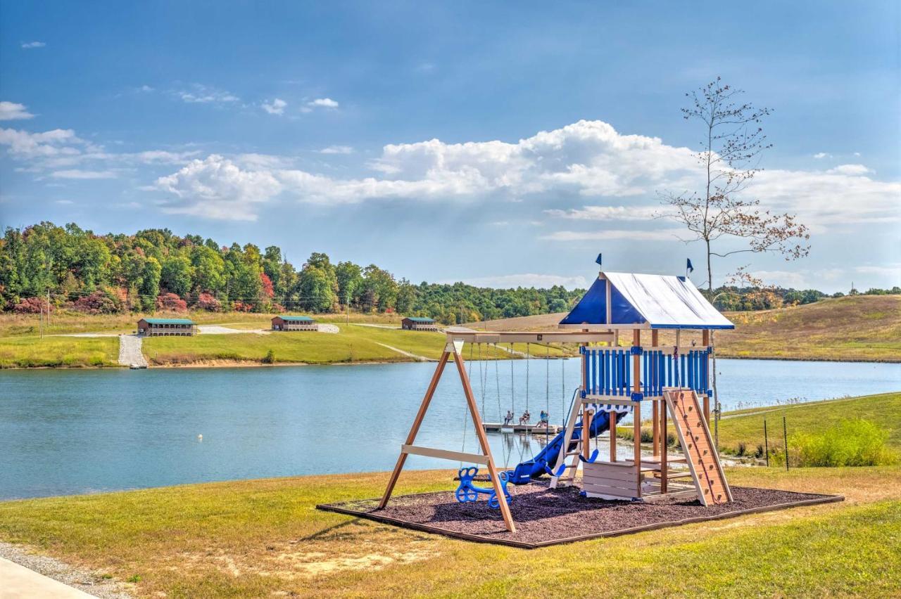 Вилла Cozy Lakefront Cabin With On-Site Waterfall And Hiking Cub Run Экстерьер фото