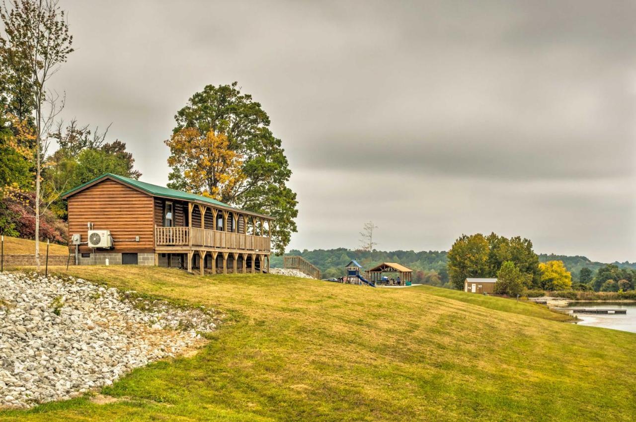 Вилла Cozy Lakefront Cabin With On-Site Waterfall And Hiking Cub Run Экстерьер фото