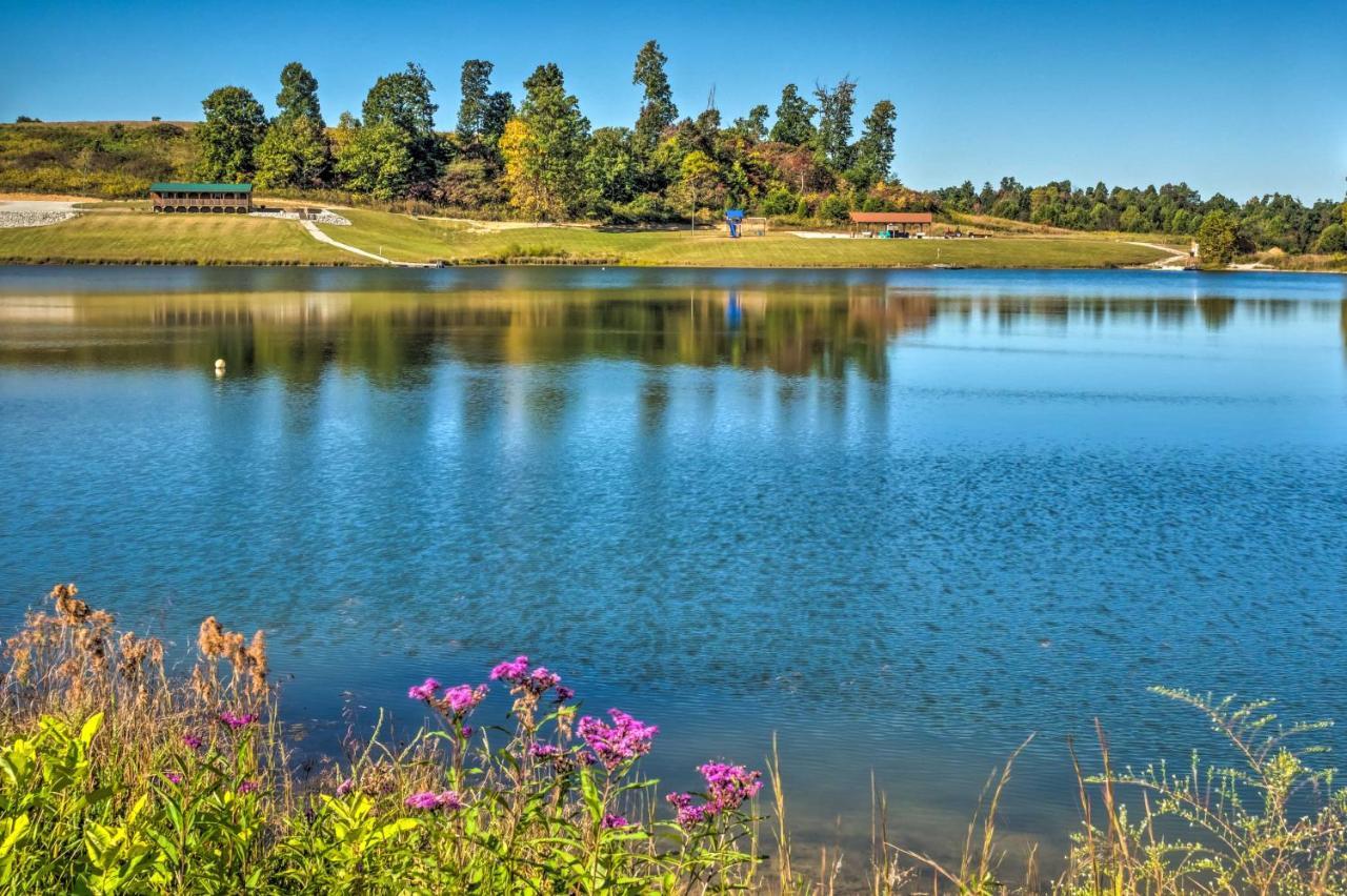 Вилла Cozy Lakefront Cabin With On-Site Waterfall And Hiking Cub Run Экстерьер фото