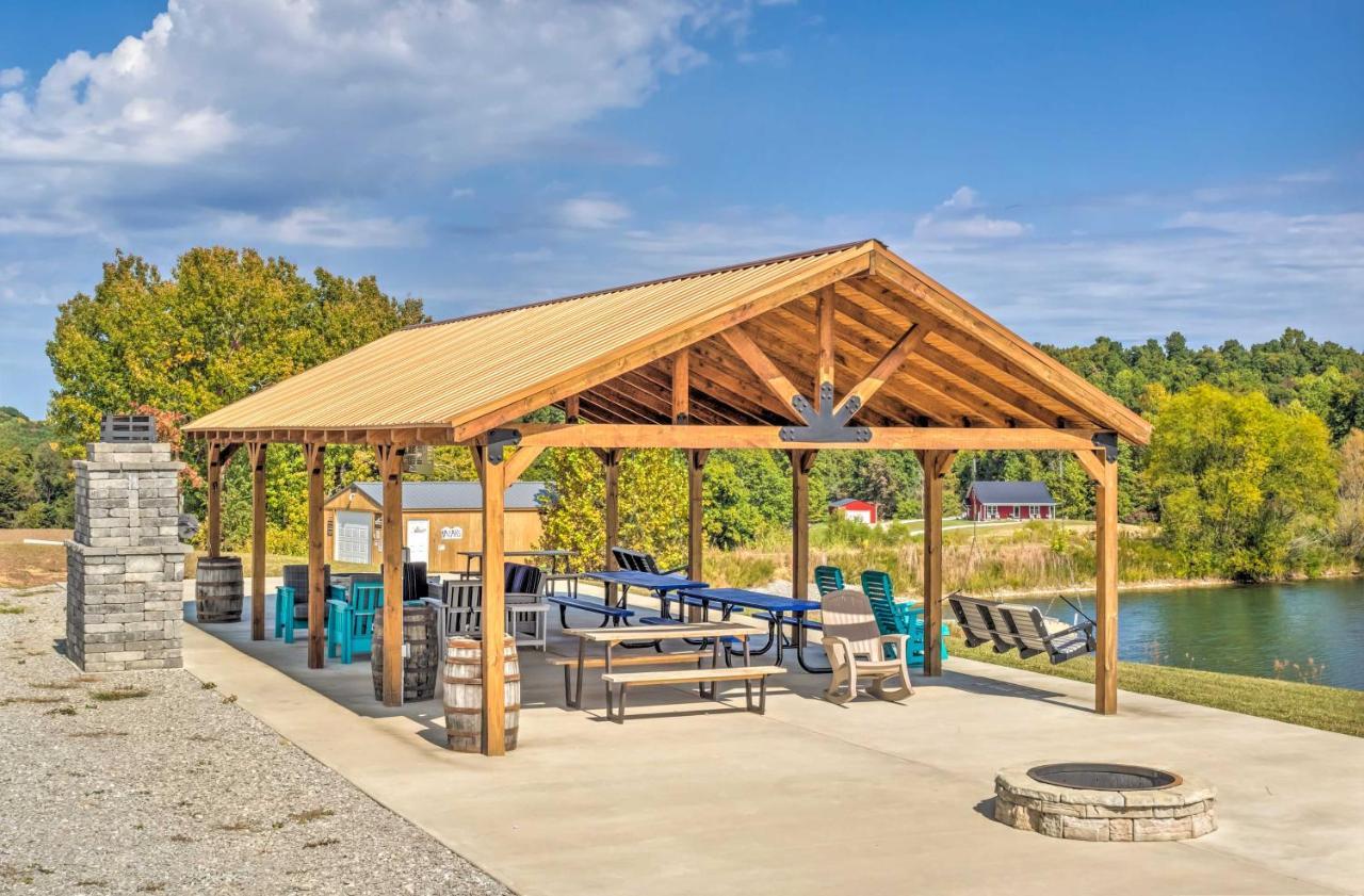 Вилла Cozy Lakefront Cabin With On-Site Waterfall And Hiking Cub Run Экстерьер фото